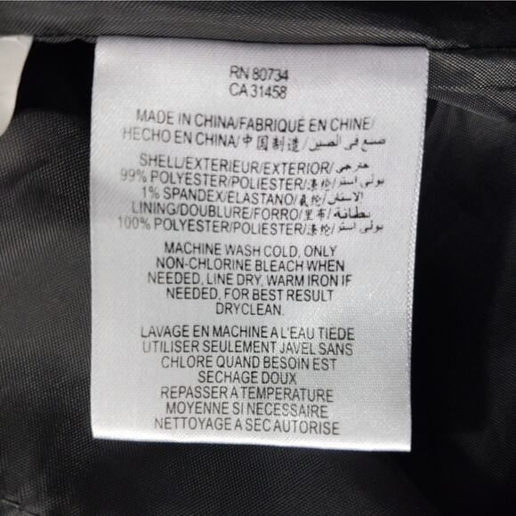 BCBGENERATION! DOVE GRAY CRINKLED FINISH, CINCHED WAIST,FRONT PLEAT DRESS! SZ 2 - Picture 7 of 8